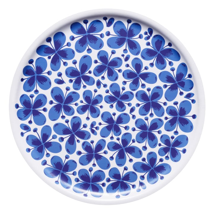 Mon Amie tray Ø35 cm - white-blue - Rörstrand