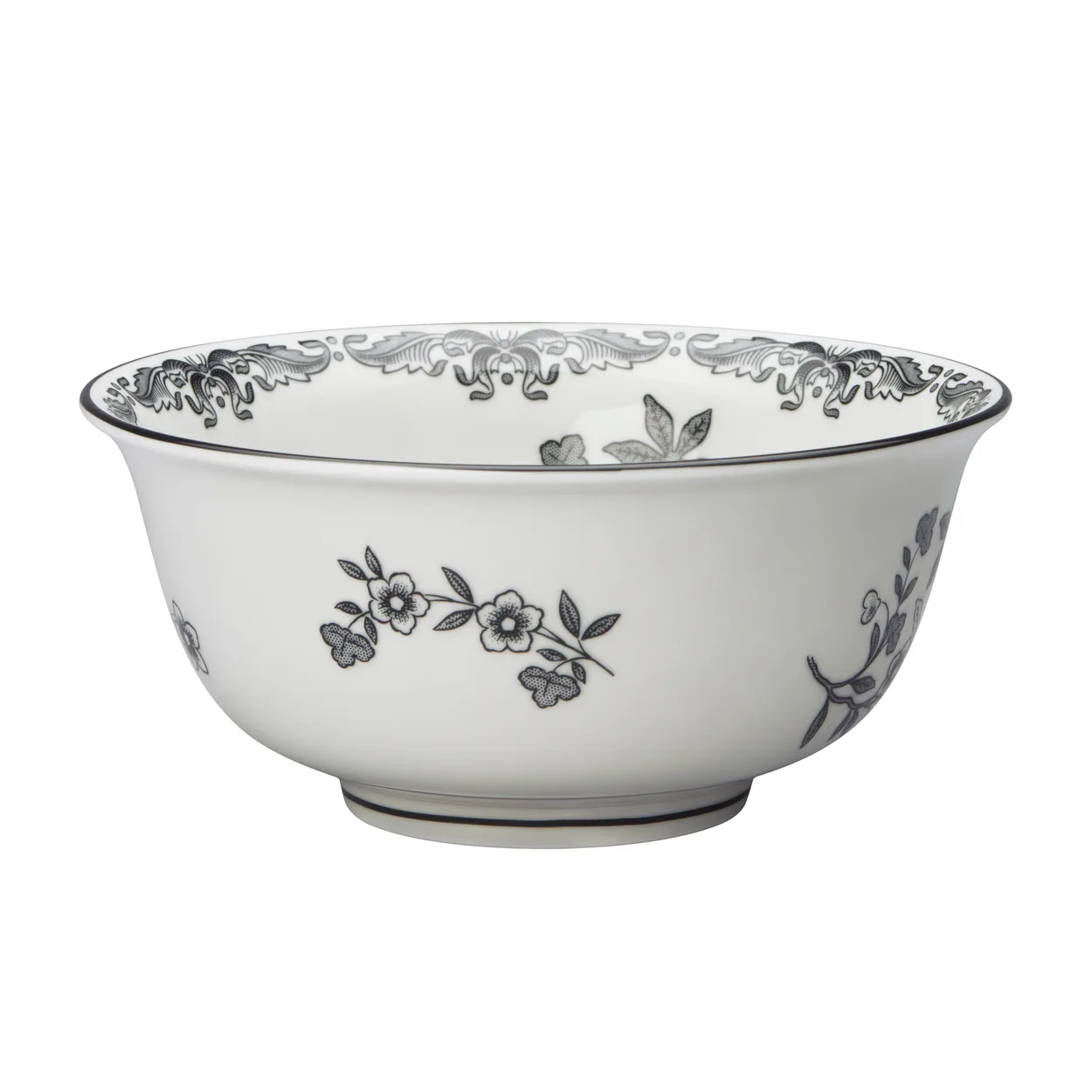 Rörstrand Ostindia Black bowl 50 cl | Scandinavian Design | Breakfast bowls | Black