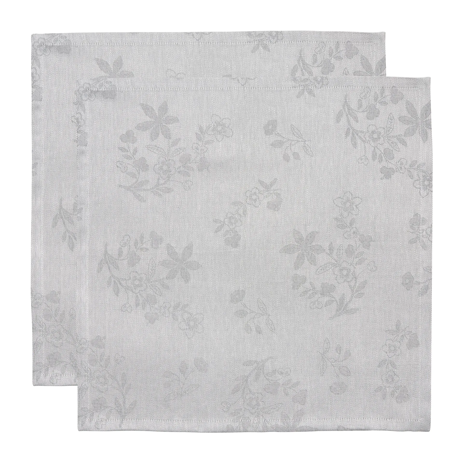 Ostindia Black fabric napkin 45x45 cm 2-pack, Black Rörstrand