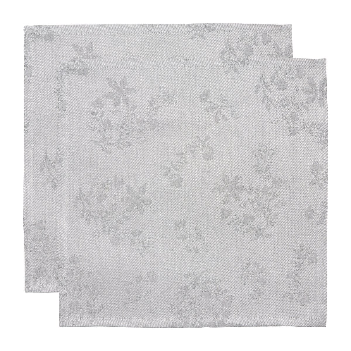Rörstrand Ostindia Black fabric napkin 45x45 cm 2-pack Black
