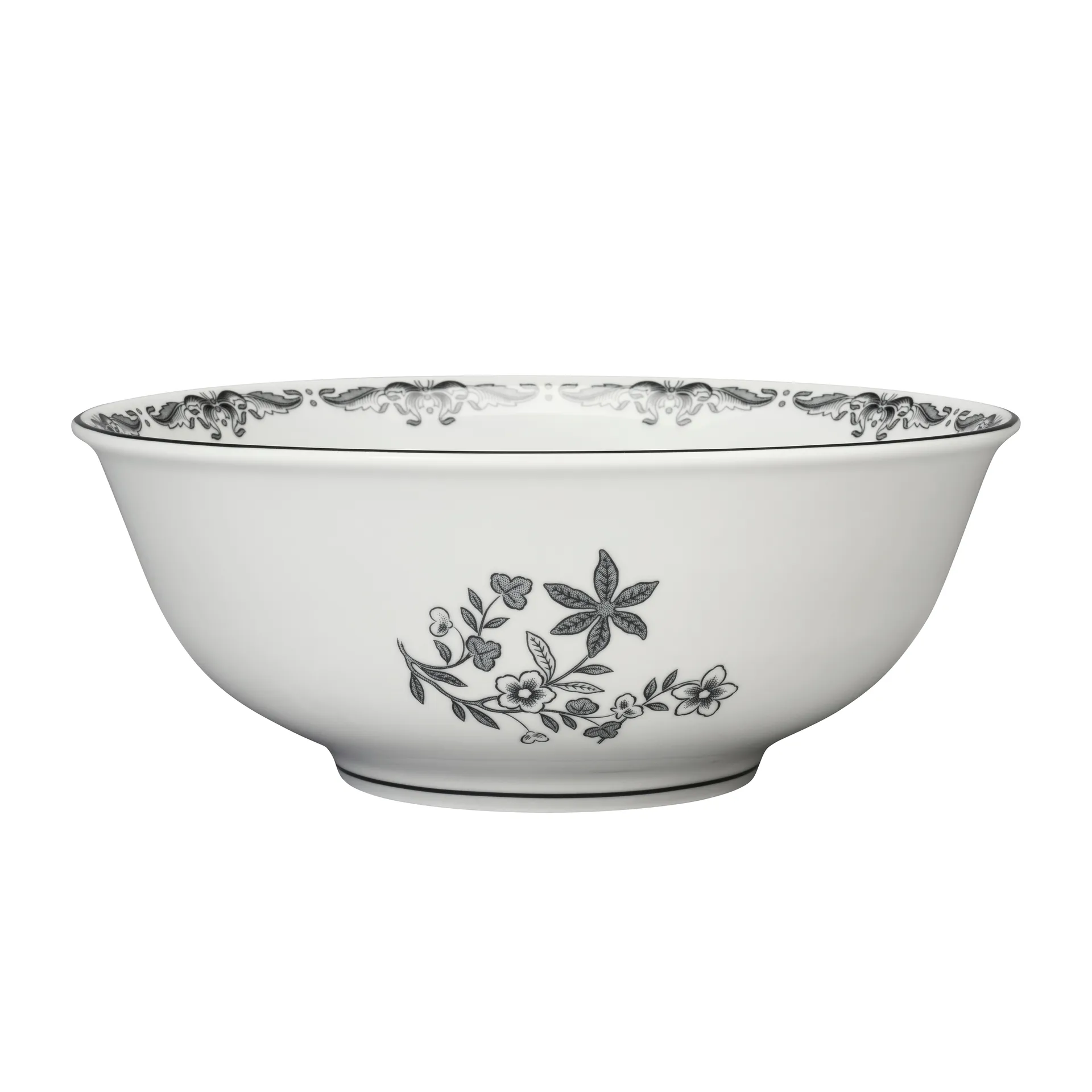 Ostindia Black serving bowl 2.4 L, Black Rörstrand