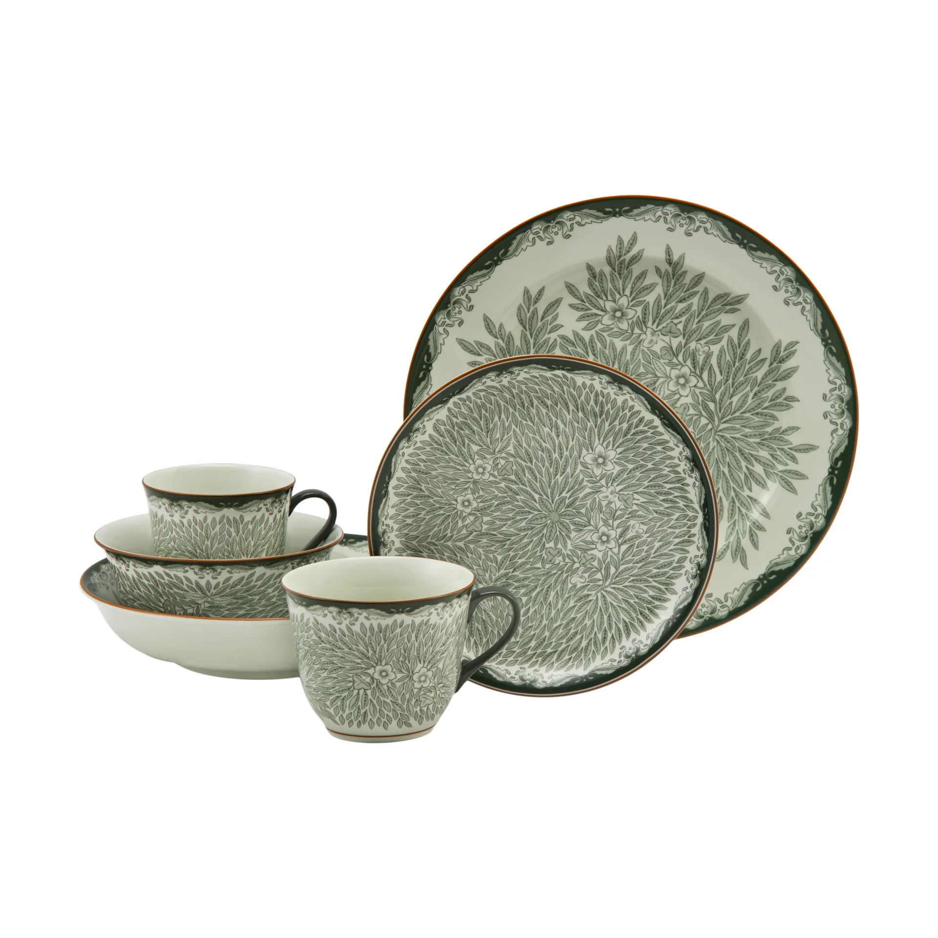 Ostindia Floris bowl 50 cl, Green
 Rörstrand