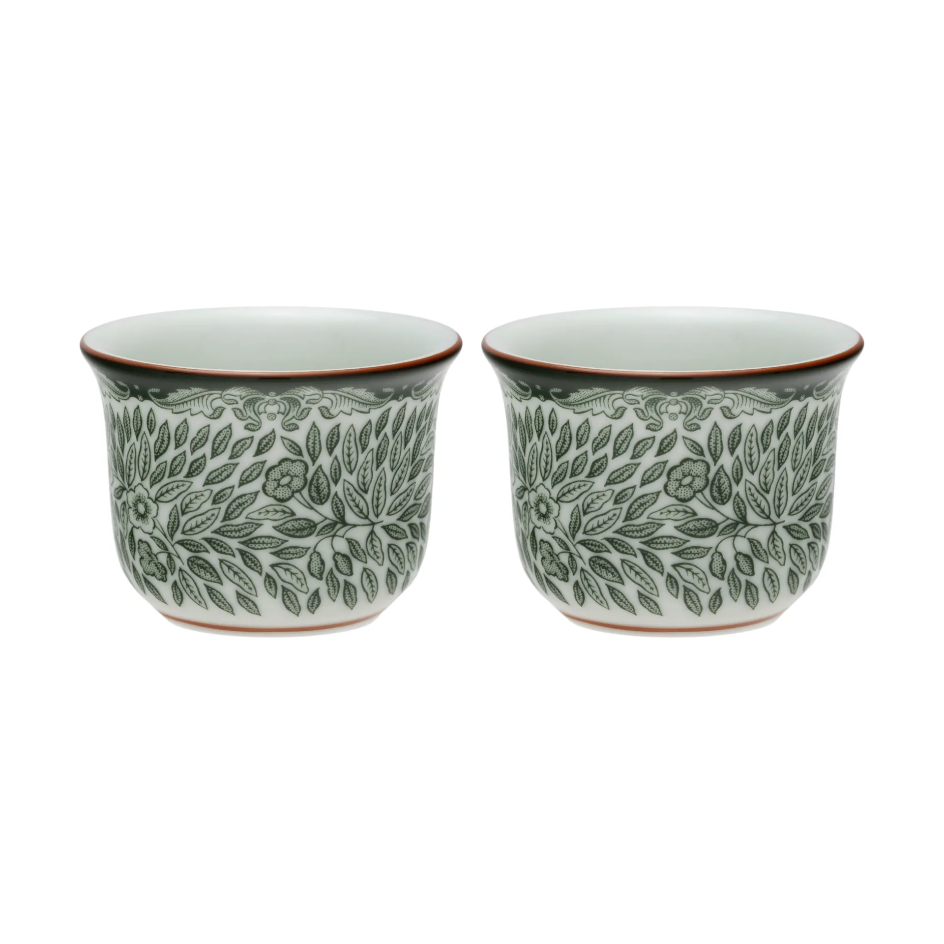 Ostindia Floris egg cup 2-pack, Green Rörstrand