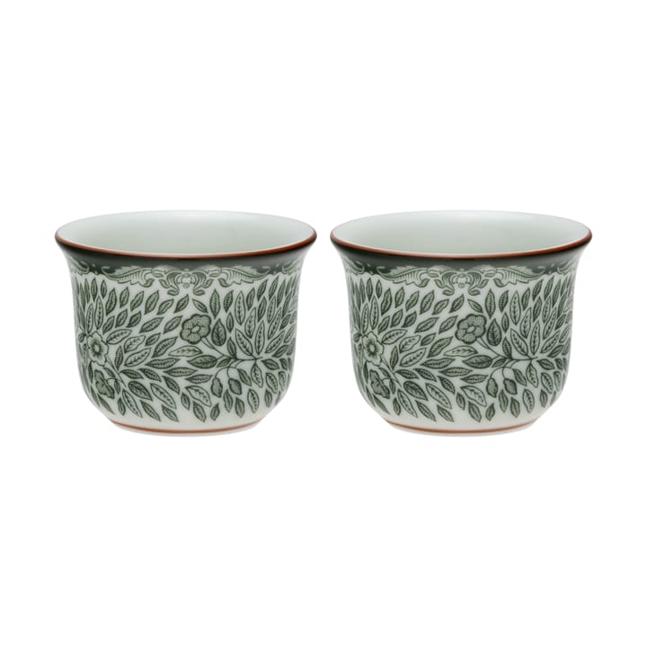 Ostindia Floris egg cup 2-pack - Green - Rörstrand