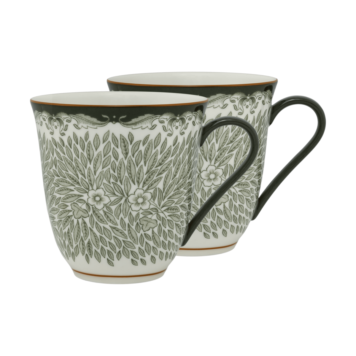 Rörstrand Ostindia Floris mug 30 cl2-pack Green