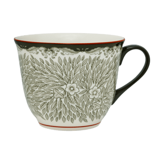 Rörstrand Ostindia Floris mug 40 cl Green
