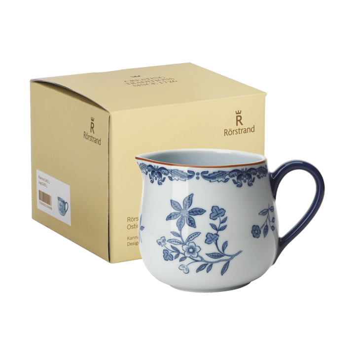 Ostindia jug 45 cl gift wrap - Blue-white - Rörstrand