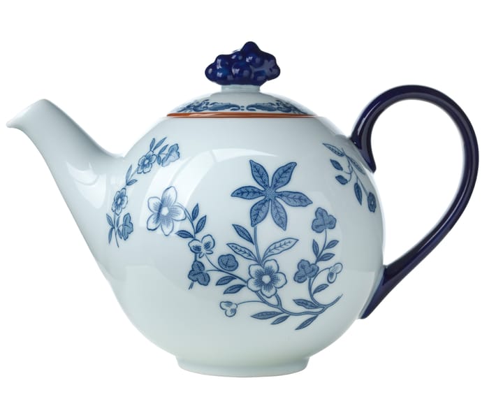 Ostindia teapot 1.2 l gift wrap - Blue-white - Rörstrand