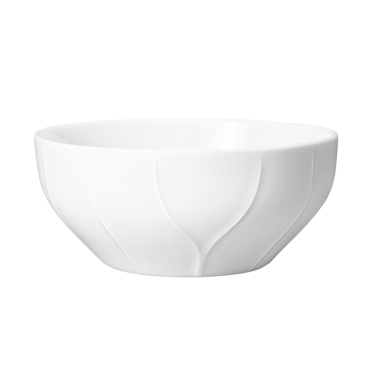 Rörstrand Pli Blanc bowl 70 cl white | Scandinavian Design | Breakfast bowls | White