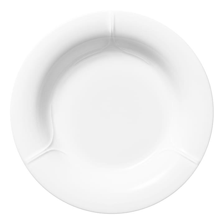 Pli Blanc deep  plate 23 cm - white - Rörstrand