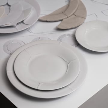 Pli Blanc plate 21 cm - white - Rörstrand