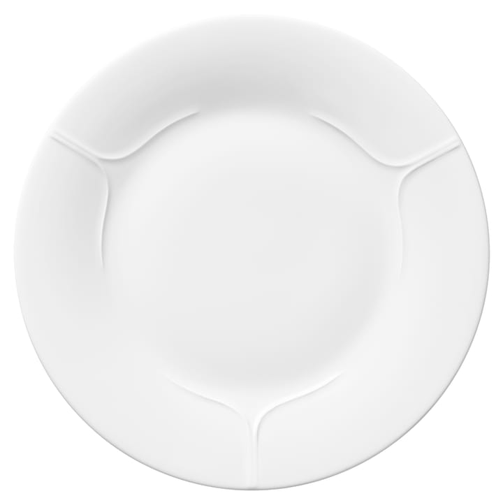 Pli Blanc plate 26 cm - white - Rörstrand