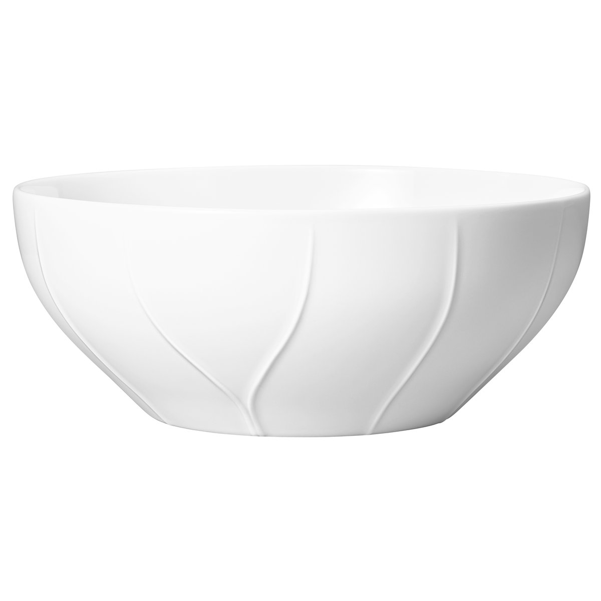 Rörstrand Pli Blanc serving bowl 1.9 L white | Scandinavian Design | Serving bowls | White