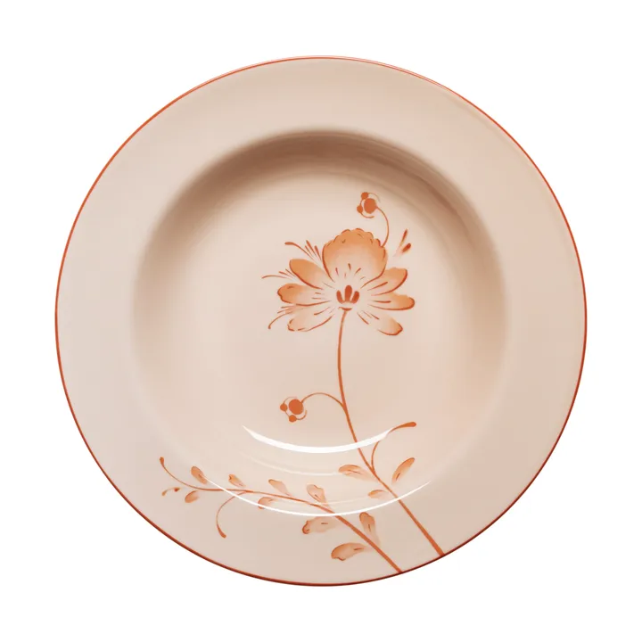 Rörstrand bird deep plate - Caramel Jubilee, Ø24 cm - Rörstrand