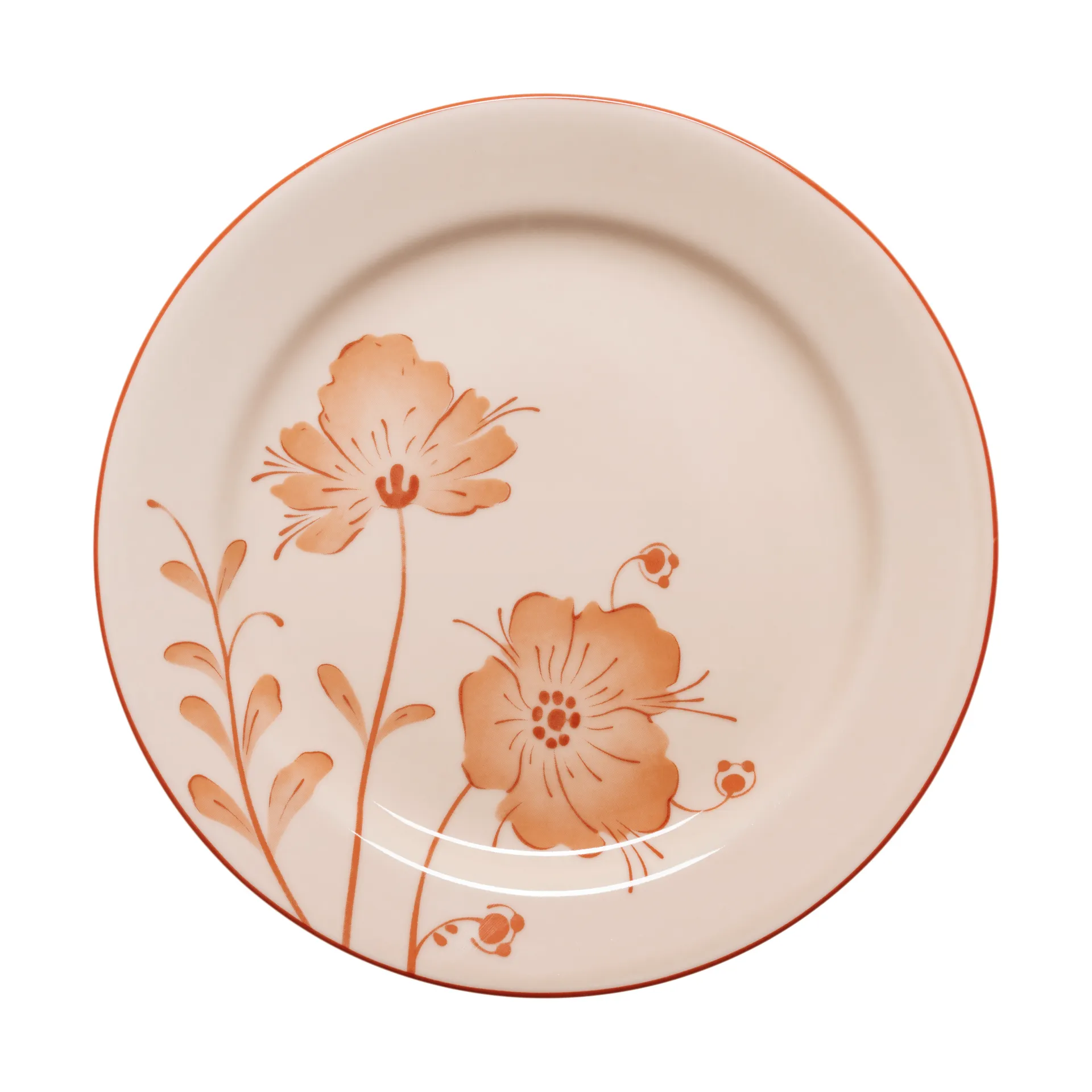 Rörstrand bird plate, Caramel Jubilee, 18 cm Rörstrand
