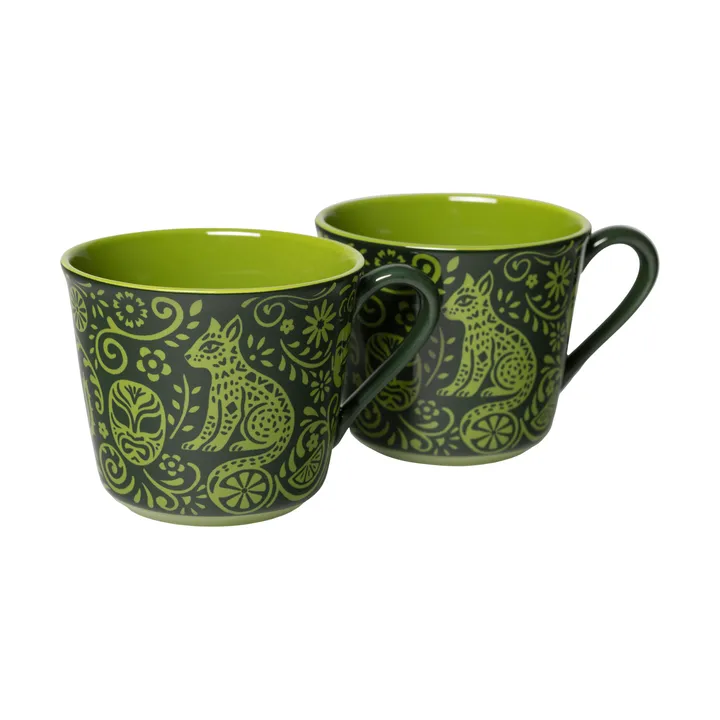 Rörstrand Blossa cup - Green, 14 cl, 2-pack - Rörstrand