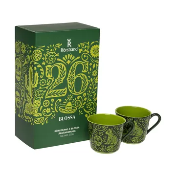Rörstrand Blossa cup - Green, 14 cl, 2-pack - Rörstrand