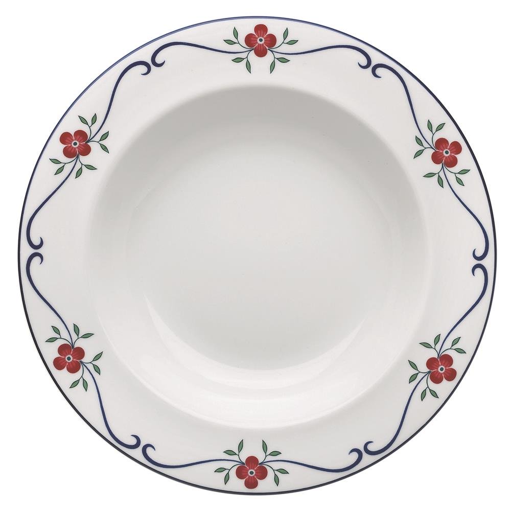 Rörstrand Sundborn plate deep 24 cm | Scandinavian Design | Deep plates | Blue