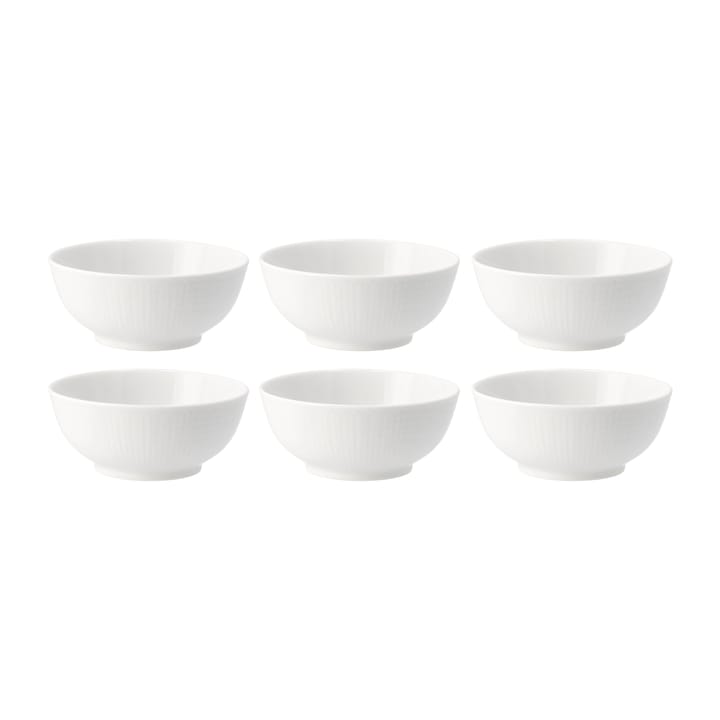 Swedish Grace bowl 30 cl, 6-pack snow (white) - undefined - R�örstrand