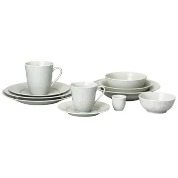 Swedish Grace bowl small 6-pack Mist (grey) - Rörstrand
