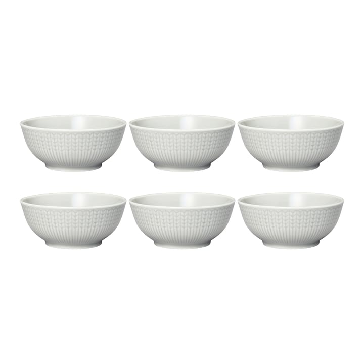 Swedish Grace bowl small 6-pack Mist (grey) - undefined - Rörstrand