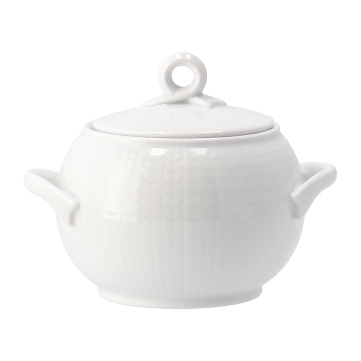 Swedish Grace bowl with lid 40 cl - snow (white) - Rörstrand