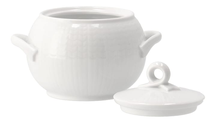 Swedish Grace bowl with lid 40 cl - snow (white) - Rörstrand