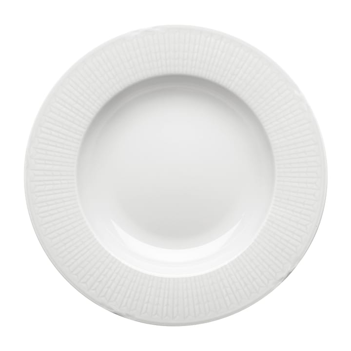 Swedish Grace deep plate 25 cm - snow (white) - Rörstrand