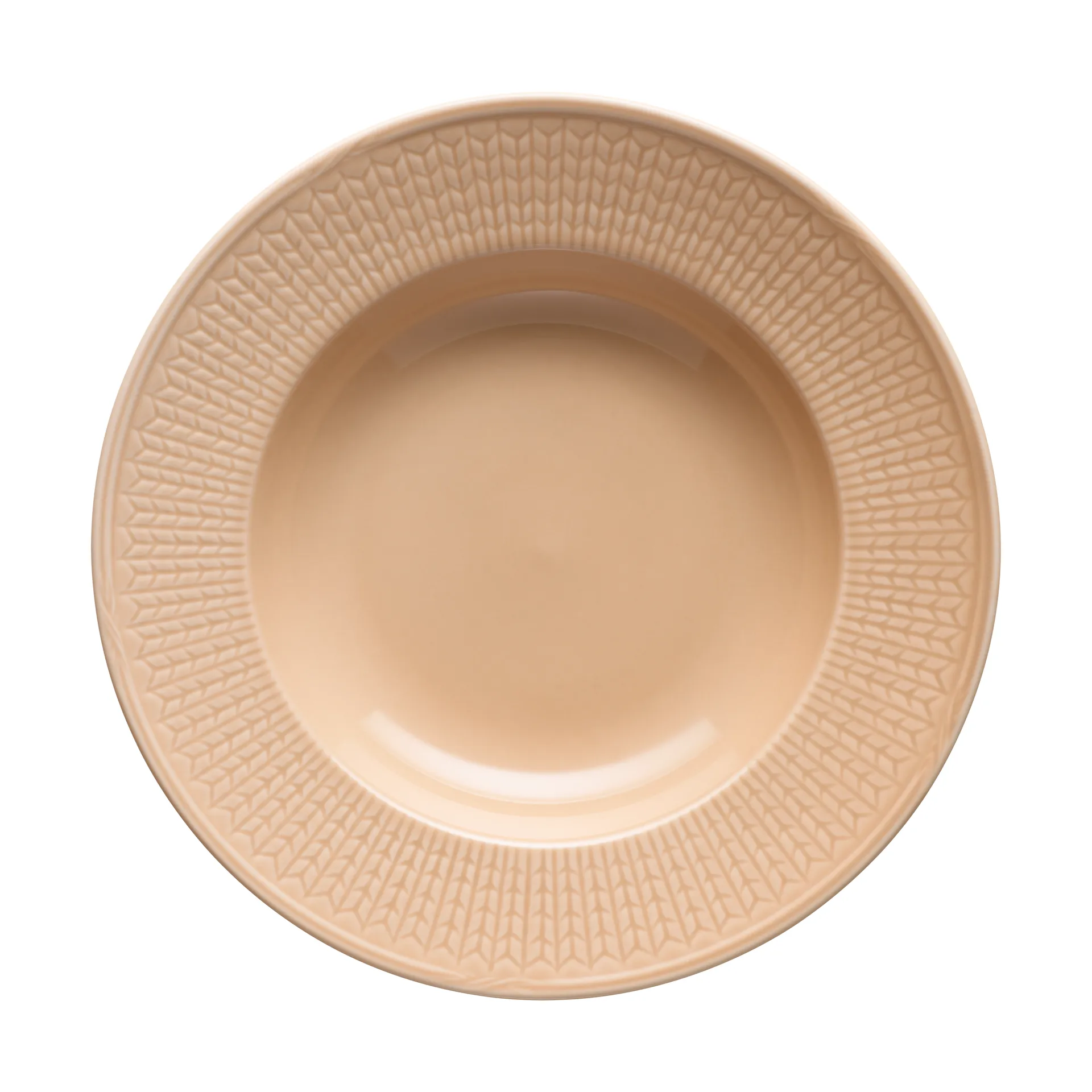 Swedish Grace deep plate, Caramel Jubilee, 21 cm Rörstrand