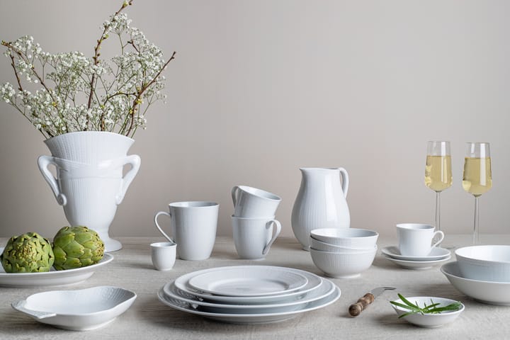 Swedish Grace deep plate - snow (white) - Rörstrand