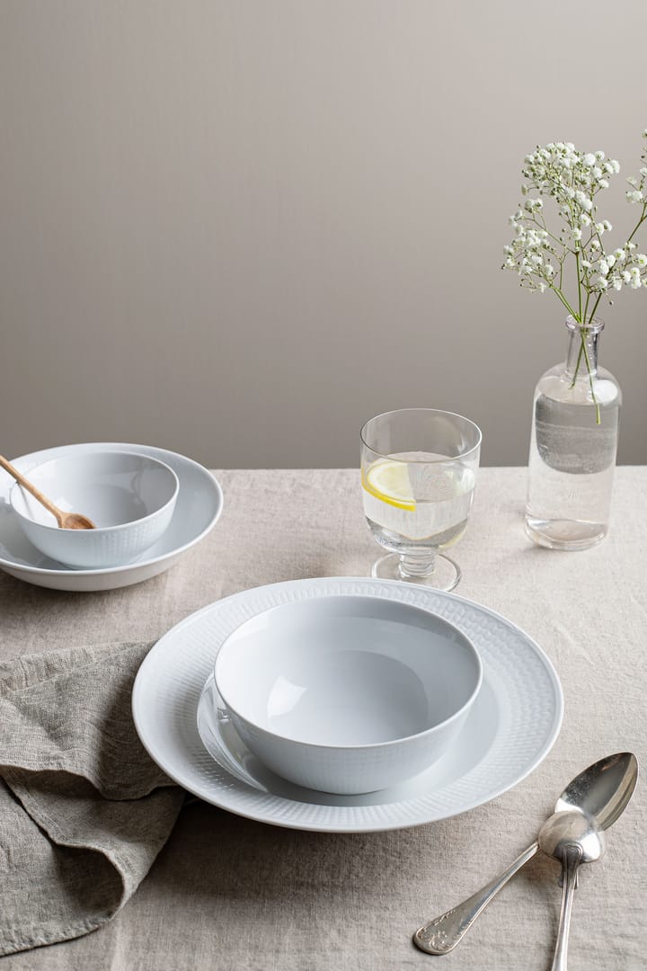 Swedish Grace deep plate - snow (white) - Rörstrand