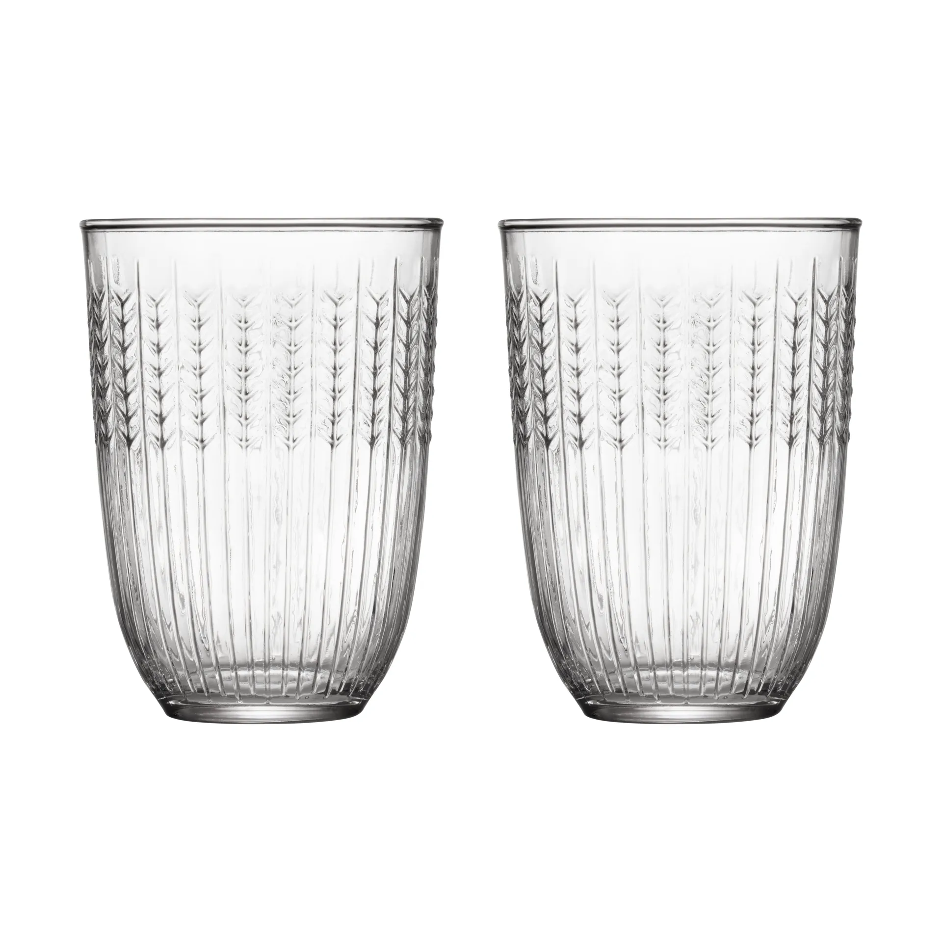 Swedish Grace drinking glass 37 cl 2-pack, Clear Rörstrand