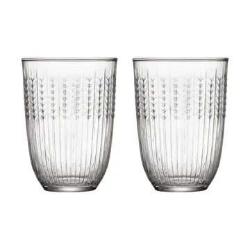 Swedish Grace drinking glass 37 cl 2-pack - Clear - Rörstrand