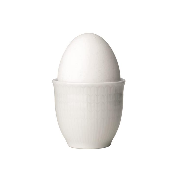 Swedish Grace egg cup, snow (white) Rörstrand