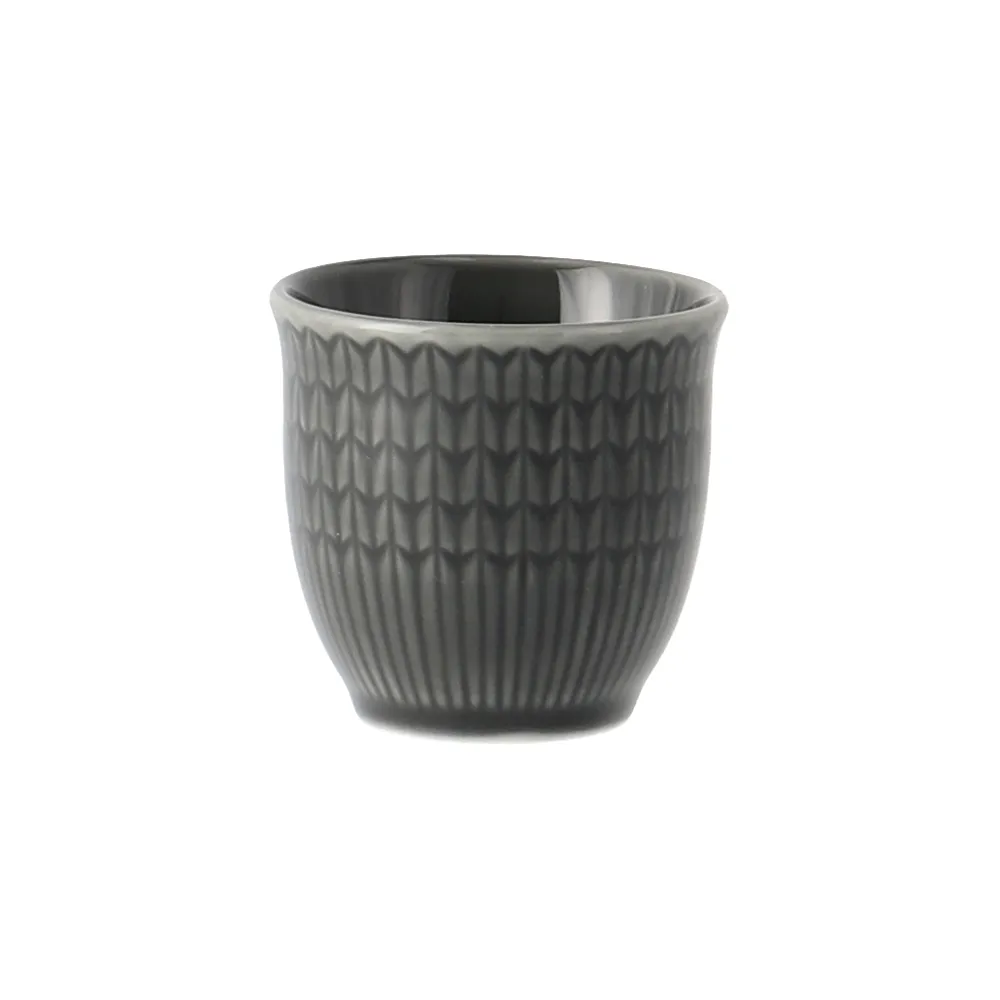 Swedish Grace egg cup, stone (dark grey) Rörstrand