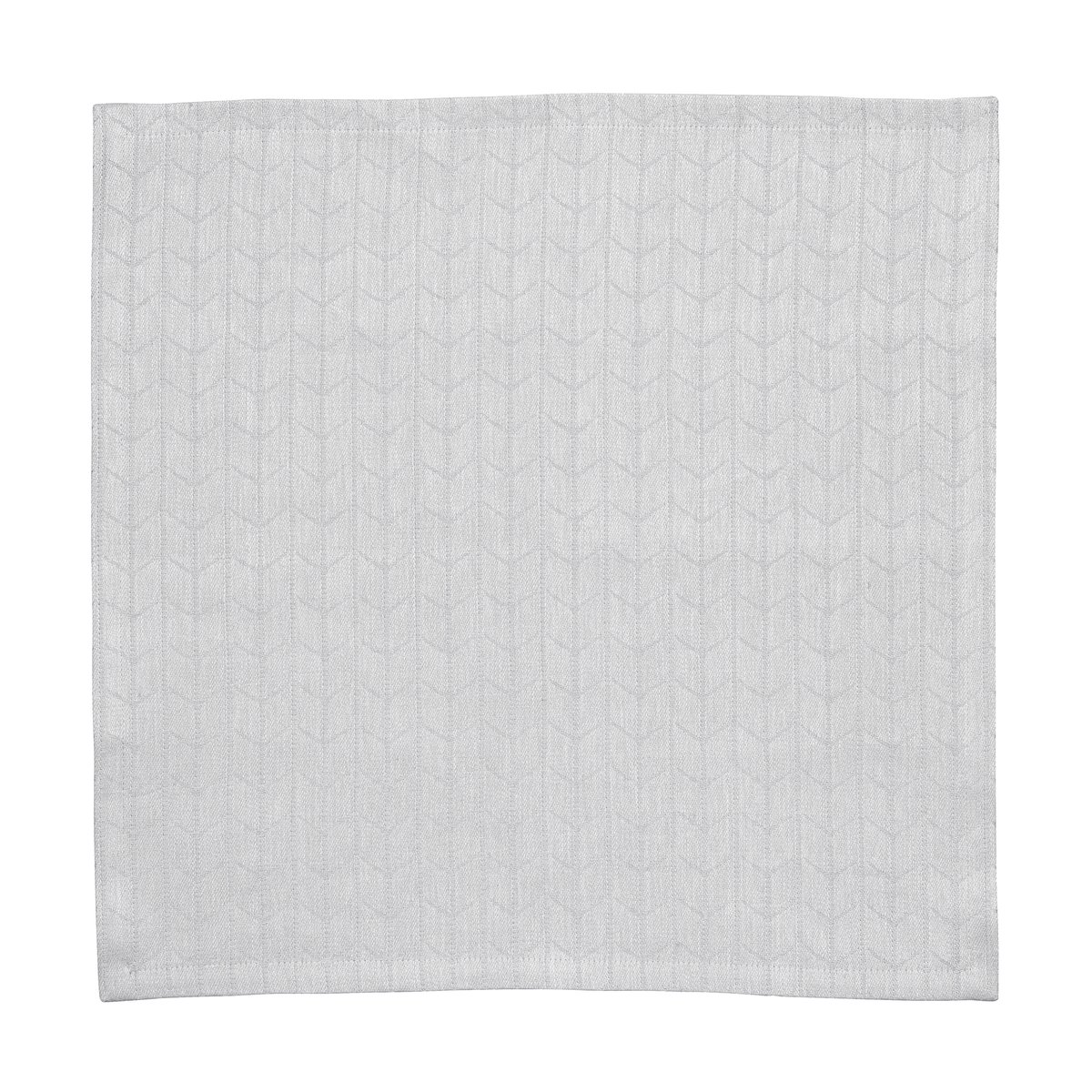 Rörstrand Swedish Grace fabric napkin 45x45 cm fog | Scandinavian Design | Linen & cotton napkins | White