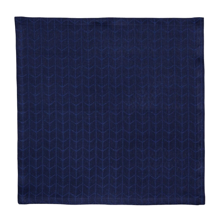Swedish Grace fabric napkin 45x45 cm - midnight - Rörstrand