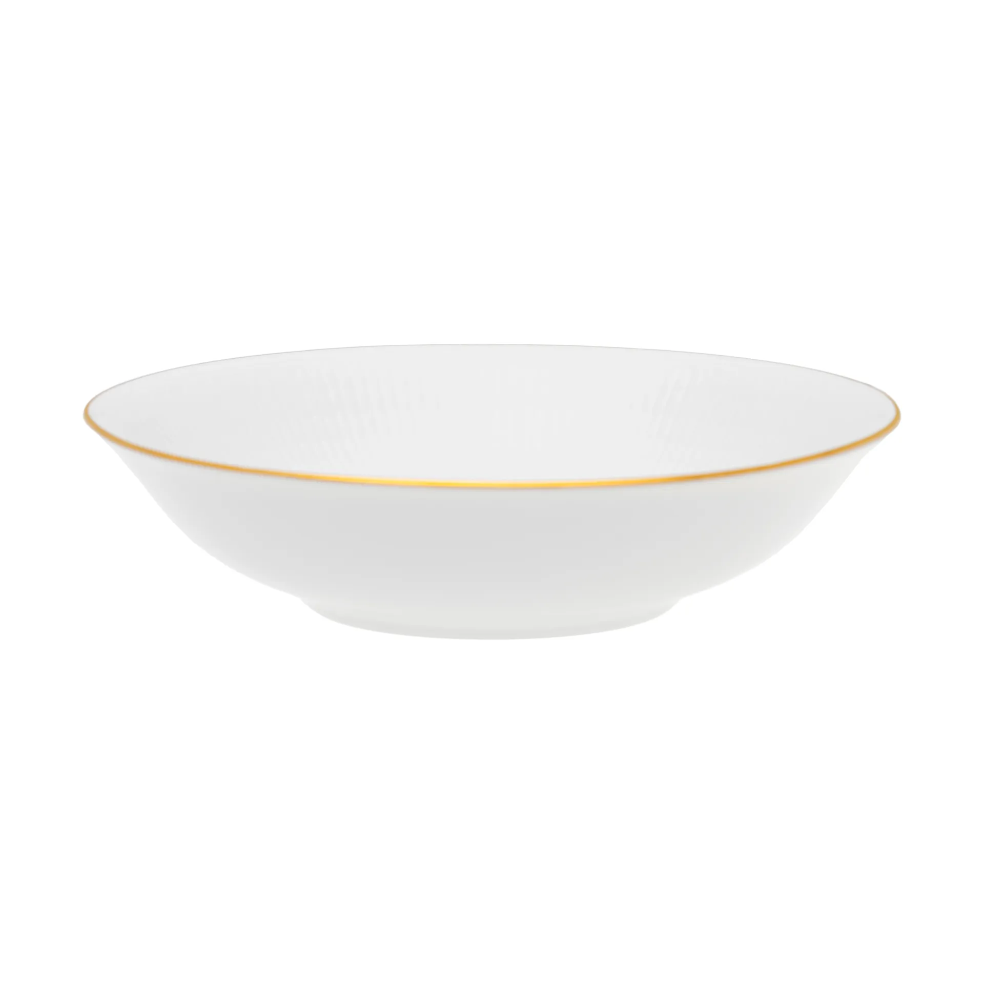 Swedish Grace Gala deep plate Ø19 cm, White Rörstrand