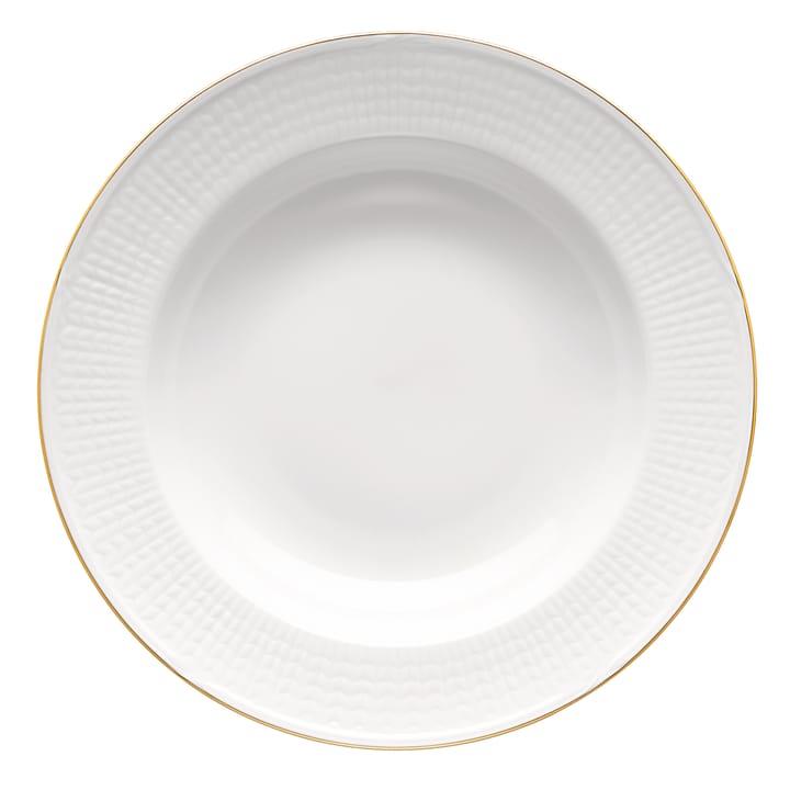 Swedish Grace Gala deep plate 25 cm - white - Rörstrand