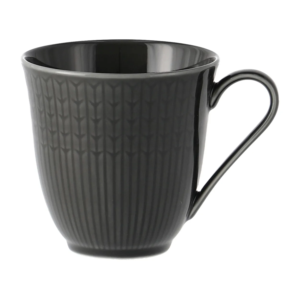 Swedish Grace mug 30 cl, stone (dark grey) Rörstrand