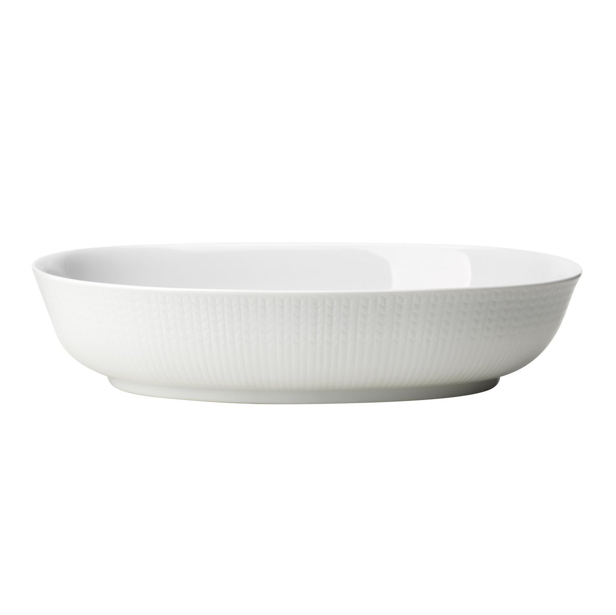 Rörstrand Swedish Grace oven dish 1.7 l snow | Scandinavian Design | Oven dishes | White