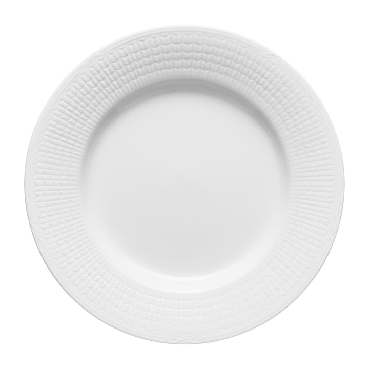Swedish Grace plate Ø24 cm - Snow (white) - Rörstrand