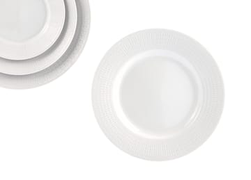 Swedish Grace plate Ø24 cm - Snow (white) - Rörstrand