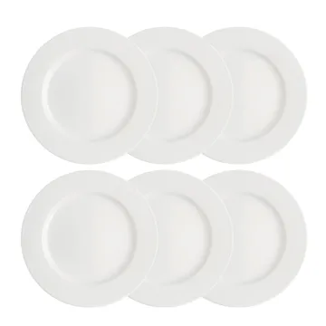 Swedish Grace plate 27 cm 6-pack snow (white) - Rörstrand