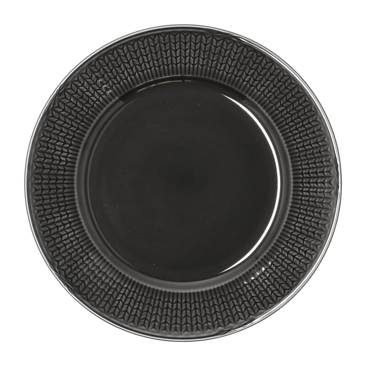 Swedish Grace plate Ø27 cm - stone (dark grey) - Rörstrand