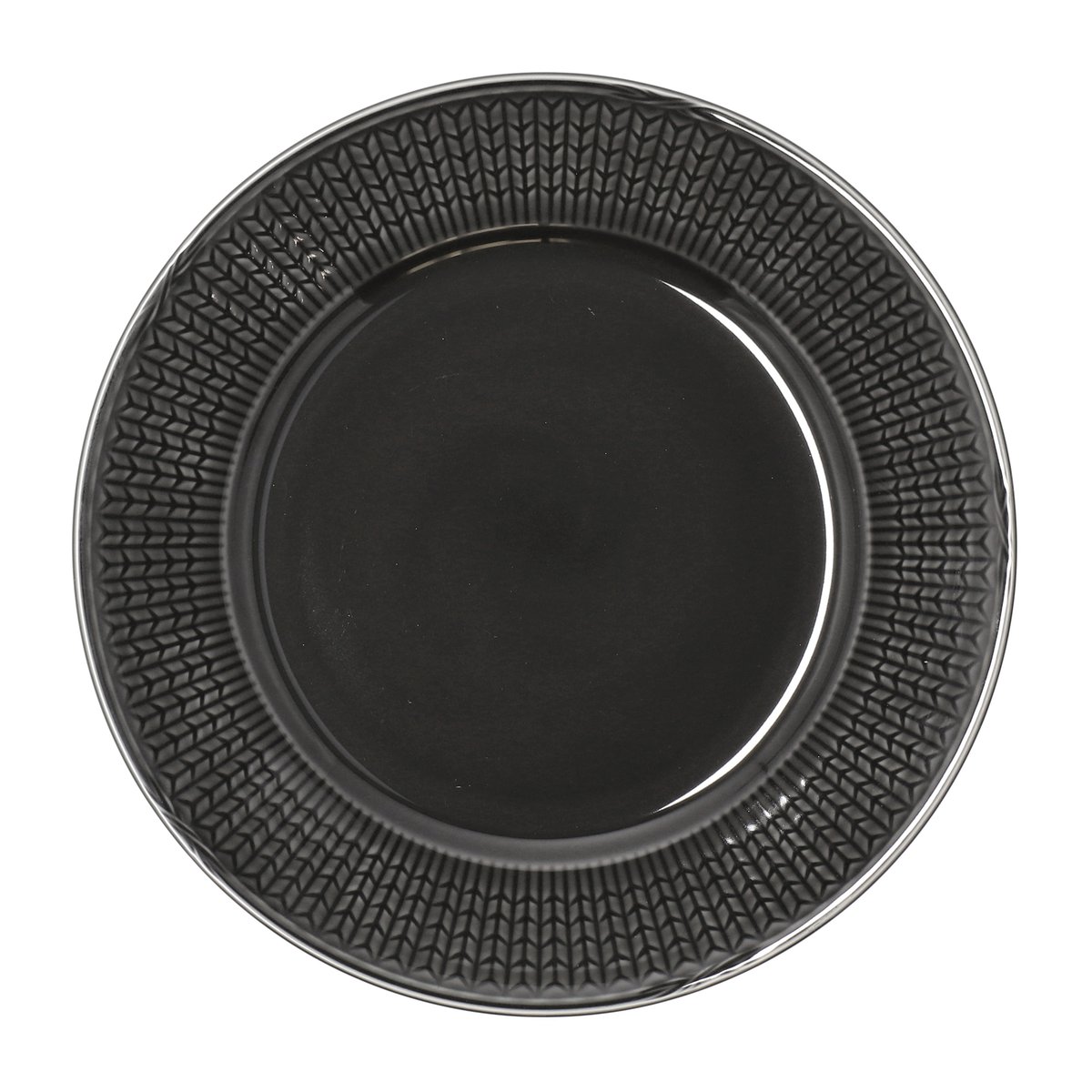 Rörstrand Swedish Grace plate o27 cm stone (dark grey)
