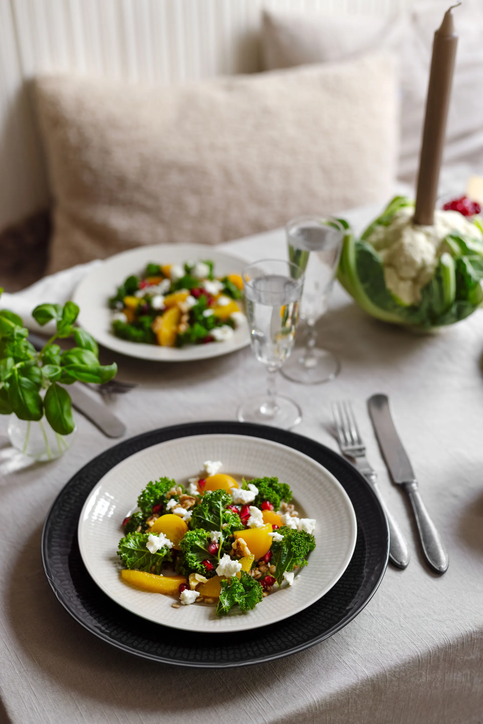 Swedish Grace plate small Ø21 cm, Oat Rörstrand