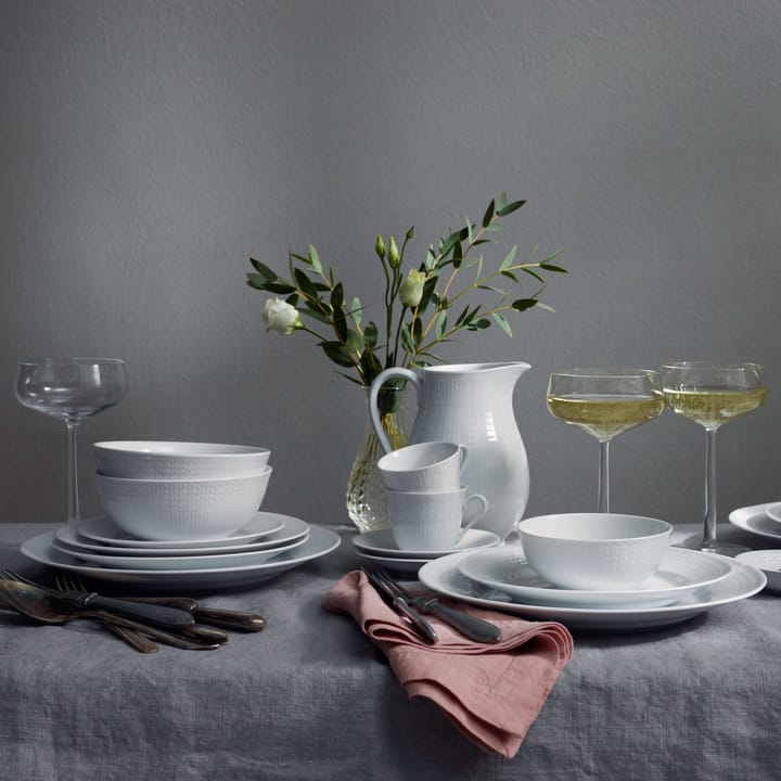 Swedish Grace saucer Ø13 cm, Snow (white) Rörstrand