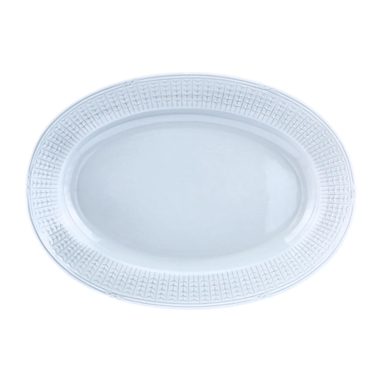 Rörstrand Swedish Grace serving dish oval 32 cm ice (light blue)