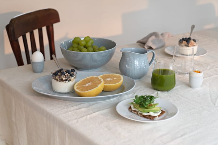 Swedish Grace serving dish oval 32 cm - ice (light blue) - Rörstrand